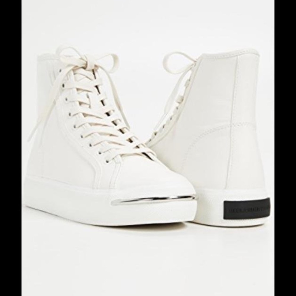 Alexander Wang lace-up high top sneakers